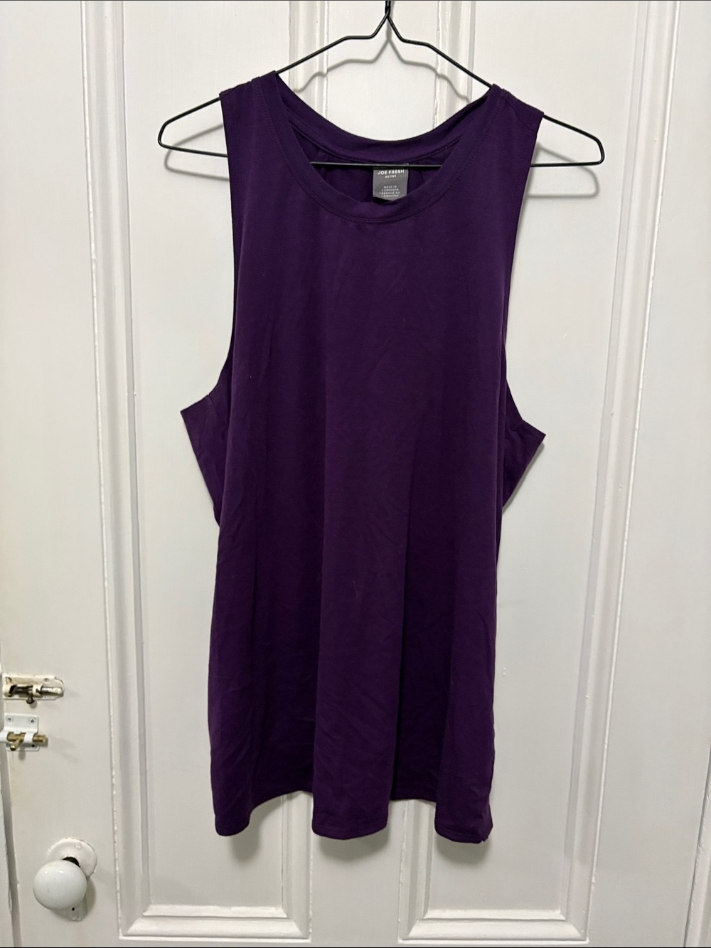 Joe Fresh Deep Purple Sleeveless Tank